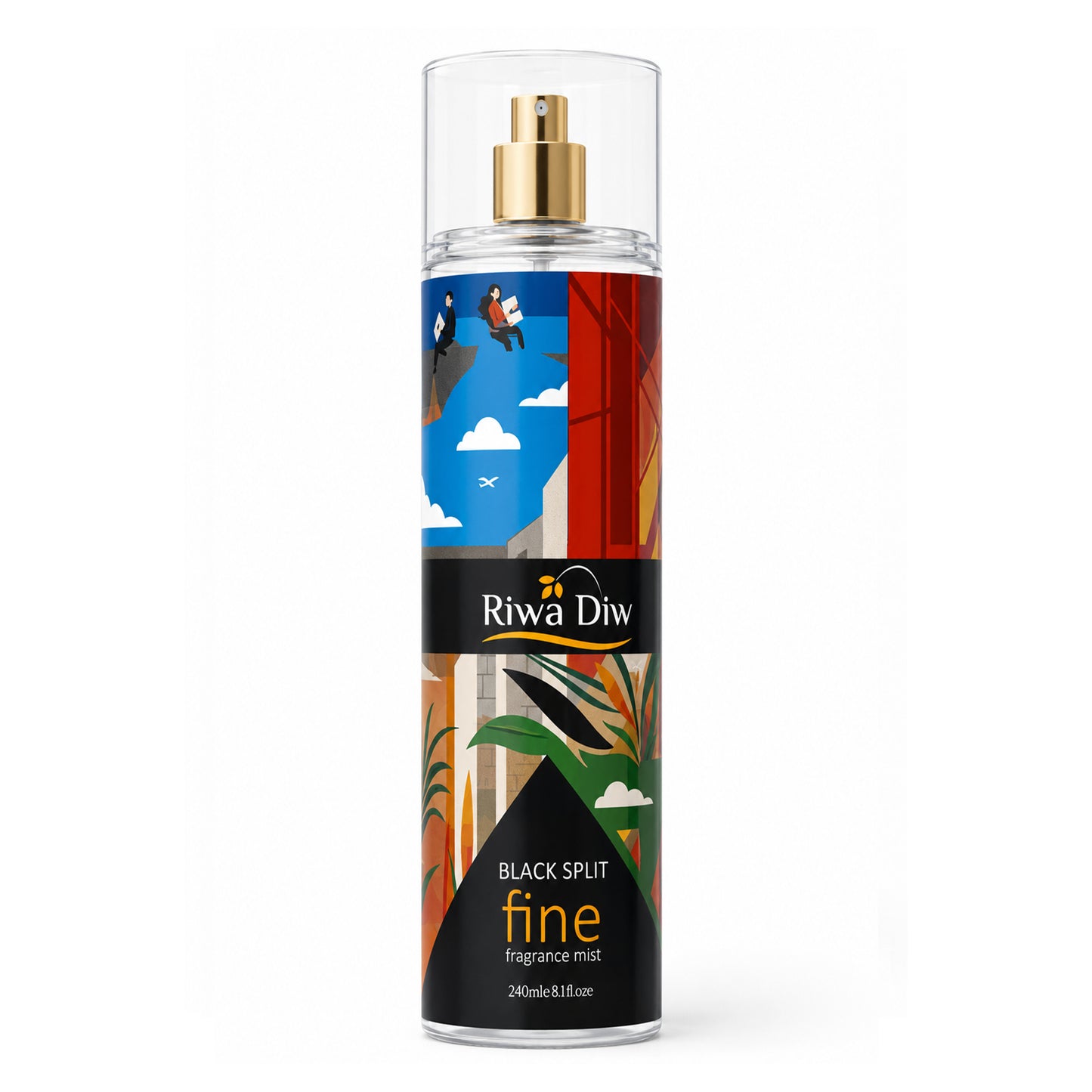 Body Splash — Black Split