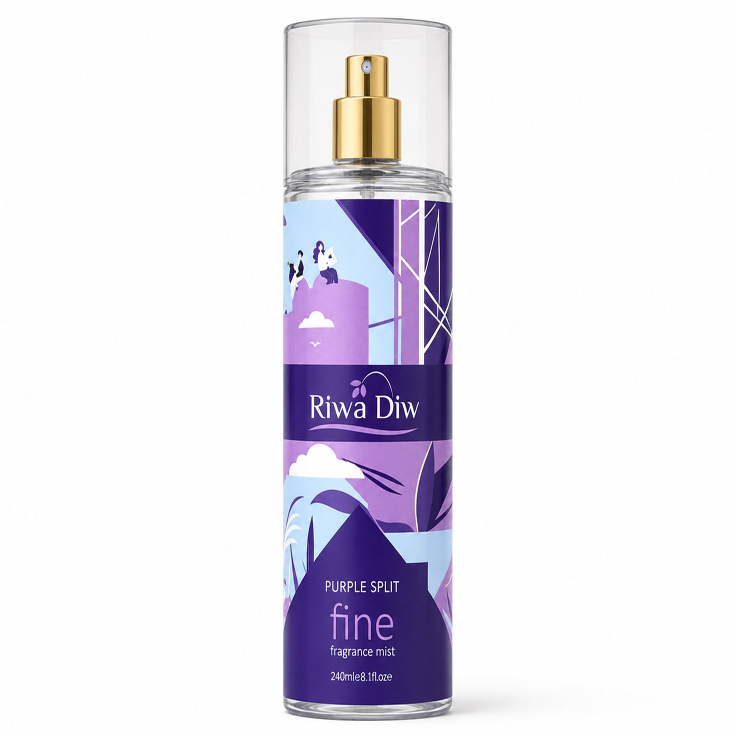 Body Splash — Purple Split
