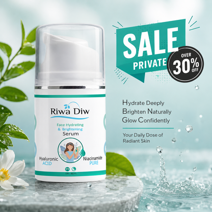 Riwa Diw Face Hydrating & Brightening Serum(30g)