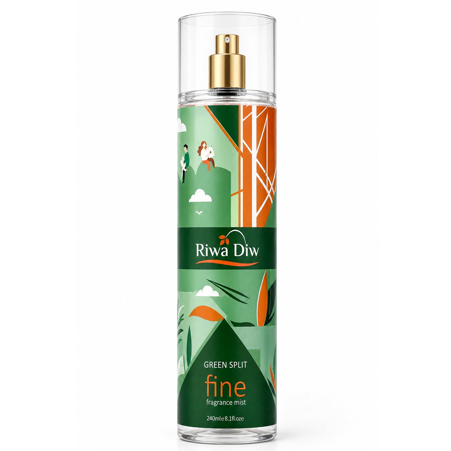 Body Splash — Green Split